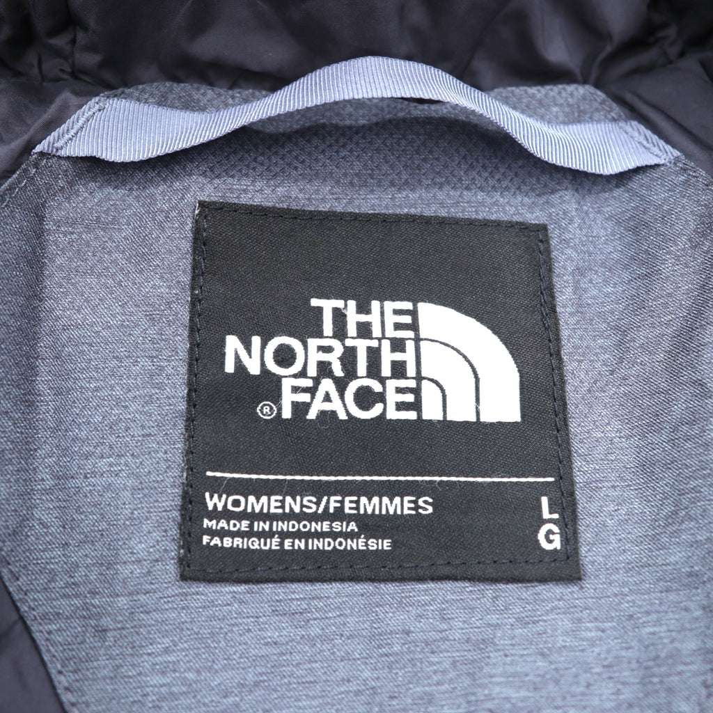 THE NORTH FACE 550 Fill Power Goose Down Jacket, Gray Nylon Heavenly Size L, NF0A3KQZ (International Standard)