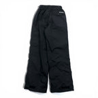 Columbia Nylon Shell Track Pants Jersey L Black Waterproof SM8060