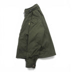 Polo Ralph Lauren 90s Swing Top Harrington Jacket, Medium, Khaki Polyester, Fleece Liner, Retractable Hood, Small Pony Embroidery