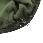Polo Ralph Lauren 90s Swing Top Harrington Jacket, Medium, Khaki Polyester, Fleece Liner, Retractable Hood, Small Pony Embroidery
