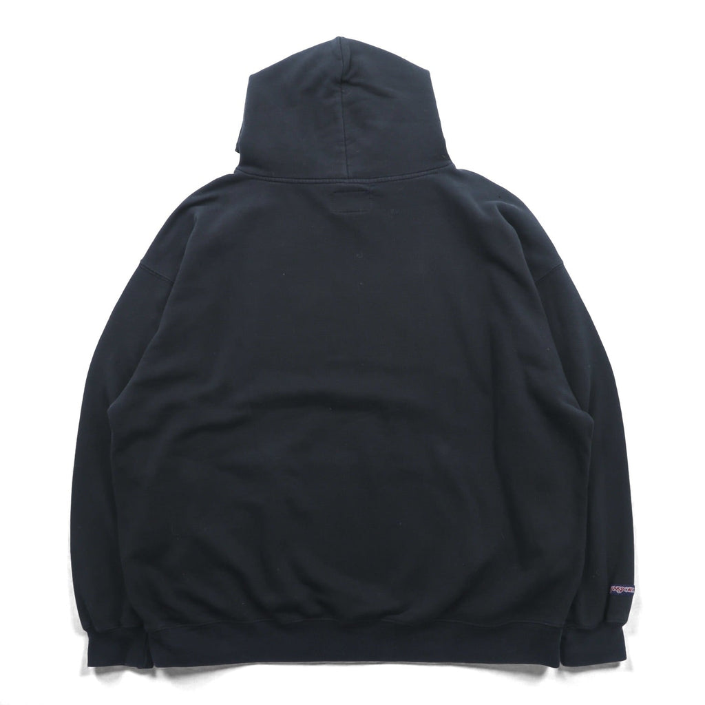 JANSPORT College Print Hoodie, XL, Black Cotton, Big Size, St. Petersburg