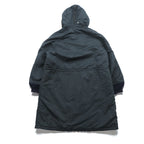 MONSIEUR NICOLE 90s Made in Japan N-3B Flight Jacket, XL, Black Nylon, CLUB WORKERS Padded Drawcord Rabbit Hoodie