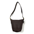 COACH Made in USA Old Bucket Shoulder Bag Brown Leather and Cowhide 9953