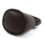 COACH Made in USA Old Bucket Shoulder Bag Brown Leather and Cowhide 9953