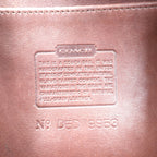COACH Made in USA Old Bucket Shoulder Bag Brown Leather and Cowhide 9953