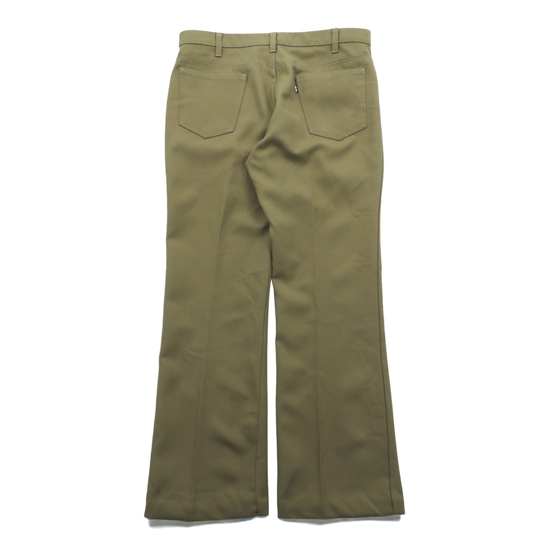 Levi's 80年代 USA製 ブーツカット フレア スラックス パンツ L ベージュ 42TALON 黒タブ スタプレ センタープレス 10517 6124