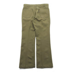 Levi's 80年代 USA製 ブーツカット フレア スラックス パンツ L ベージュ 42TALON 黒タブ スタプレ センタープレス 10517 6124