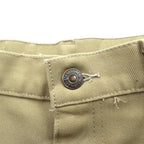 Levi's 80年代 USA製 ブーツカット フレア スラックス パンツ L ベージュ 42TALON 黒タブ スタプレ センタープレス 10517 6124