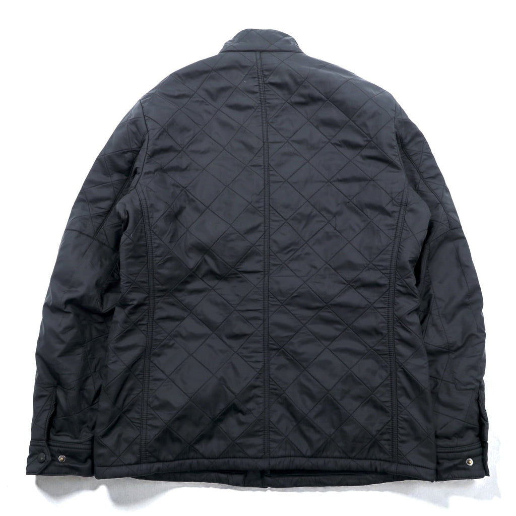 Barbour INTERNATIONAL インターナショナル モーターサイクルジャケット L ブラック キルティング ARIEL POLARQUILT MQU0365BK91