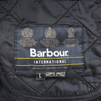 Barbour INTERNATIONAL インターナショナル モーターサイクルジャケット L ブラック キルティング ARIEL POLARQUILT MQU0365BK91