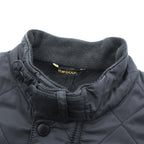 Barbour INTERNATIONAL インターナショナル モーターサイクルジャケット L ブラック キルティング ARIEL POLARQUILT MQU0365BK91
