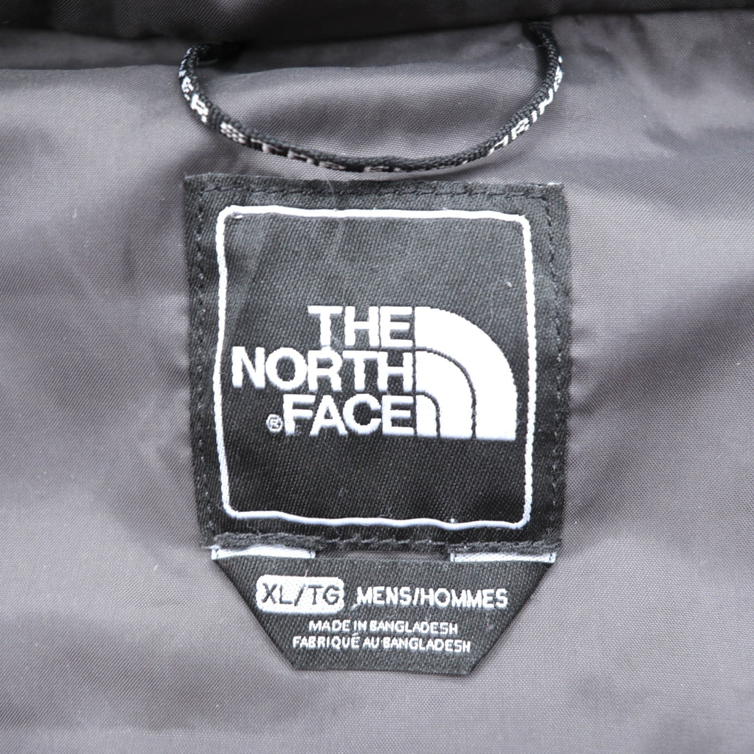 THE NORTH FACE Gotham Jacket Down XL Gray Nylon Padded A11Z Hyvent US Standard