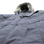THE NORTH FACE Gotham Jacket Down XL Gray Nylon Padded A11Z Hyvent US Standard