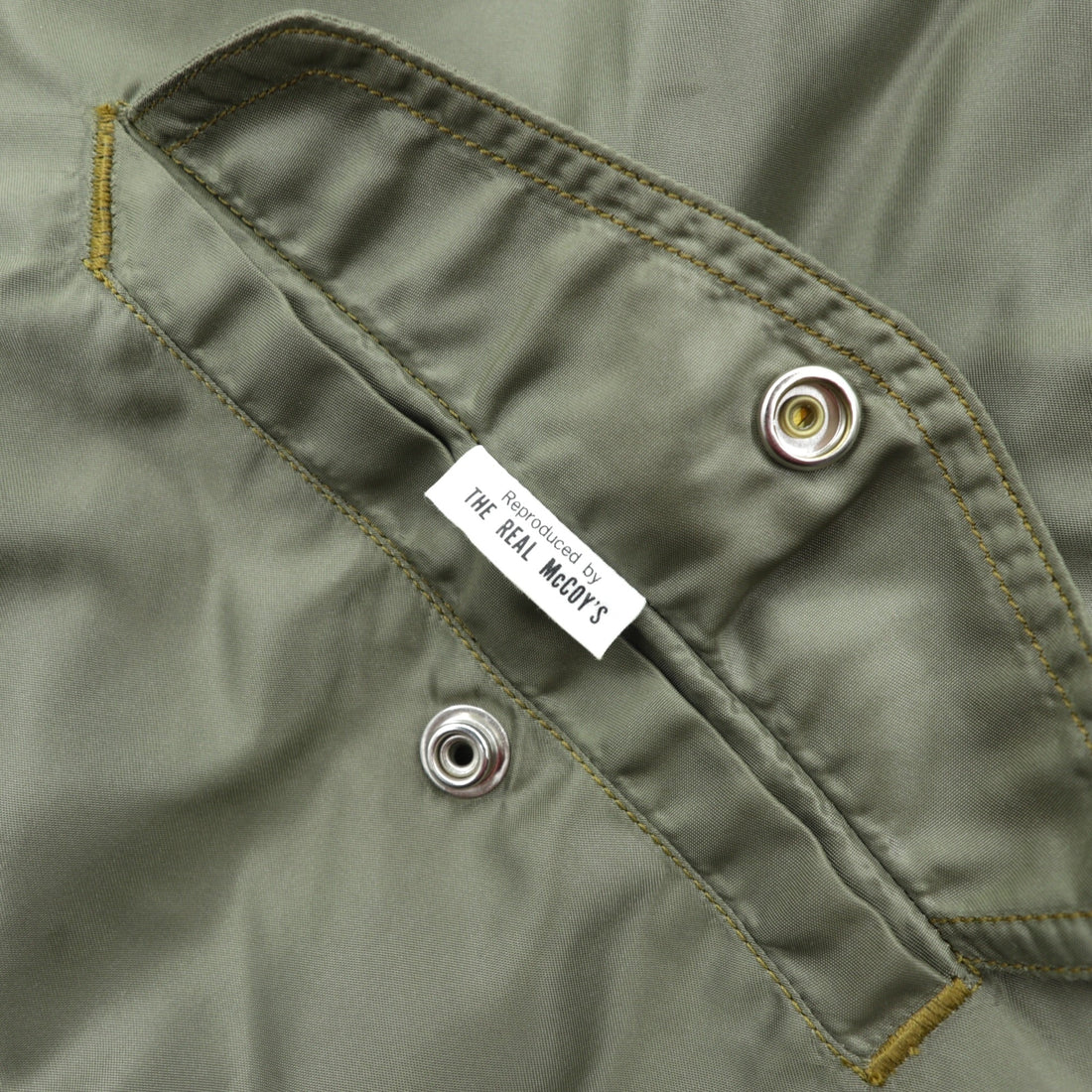 THE REAL McCOY'S 1950 Replica USAF Type L-2 Flight Jacket American Pad & Textile Co Size 40 MIL-J-5391 AF-12850 Military