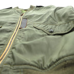 THE REAL McCOY'S 1950 Replica USAF Type L-2 Flight Jacket American Pad & Textile Co Size 40 MIL-J-5391 AF-12850 Military