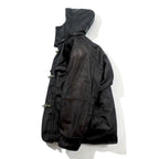VINTAGE Leather Fireman Jacket Riders XL Brown Genuine