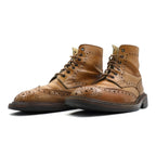 Tricker's UK Country Boots Lace-up Boots 26.5cm Full Brogue Wingtip MALTON M2508 Dainite Sole Made in England