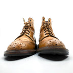 Tricker's UK Country Boots Lace-up Boots 26.5cm Full Brogue Wingtip MALTON M2508 Dainite Sole Made in England