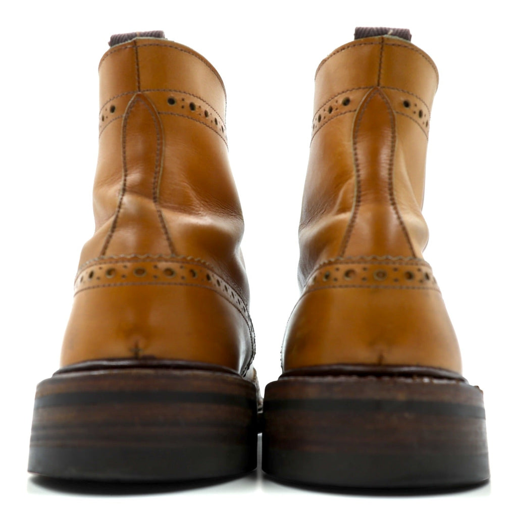Tricker's UK Country Boots Lace-up Boots 26.5cm Full Brogue Wingtip MALTON M2508 Dainite Sole Made in England