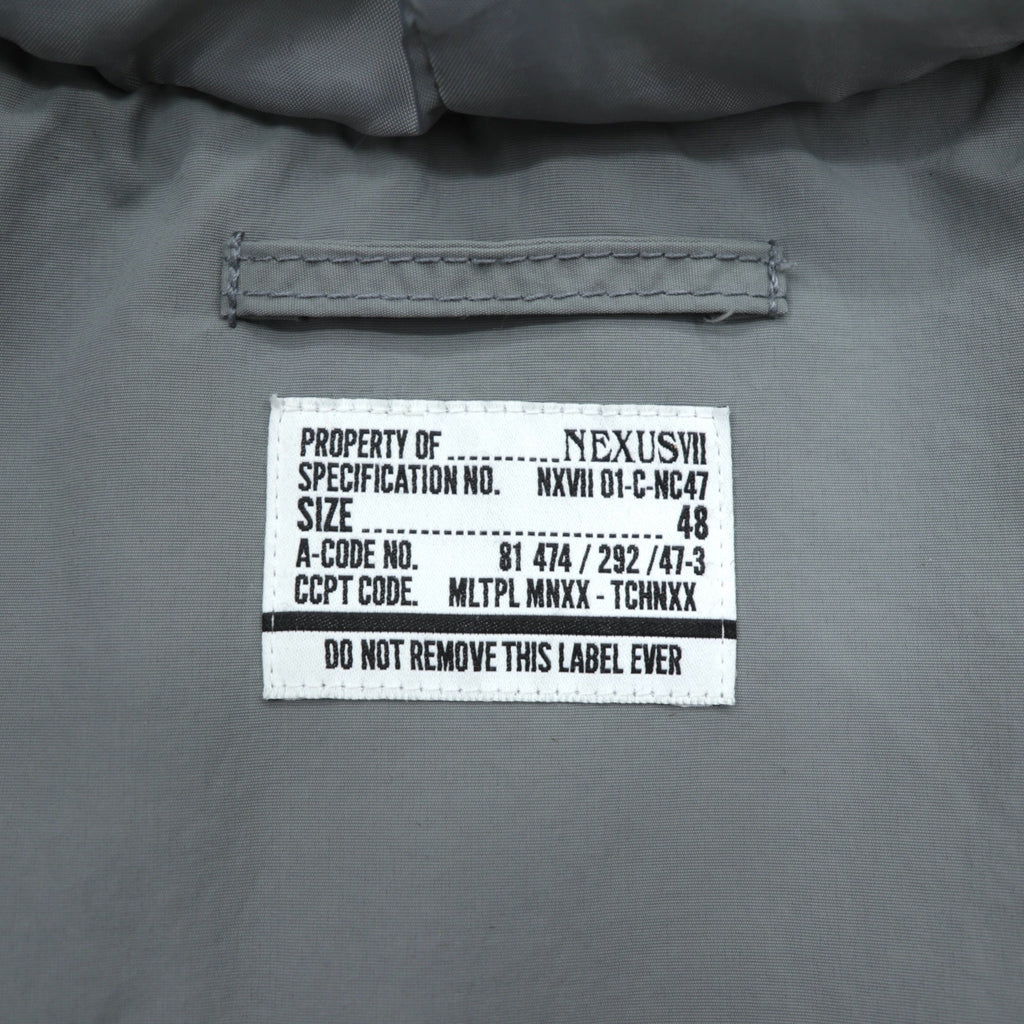 NEXUSVII. Omega Jacket 2 OMEGA JACKET-II Down Jacket L Gray MNA-NTC-JOA 01-C-NC47