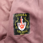 OTAVAN TŘEBOŇ 70年代 チェコスロバキア軍 ヴィンテージ タンカースジャケット フライトジャケット XL 中綿 エポレット 短丈 ミリタリー