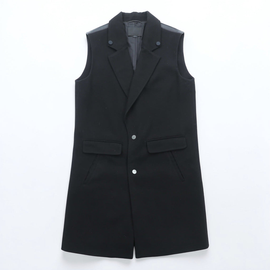 ALEXANDER WANG Sleeveless Coat S Snap Button