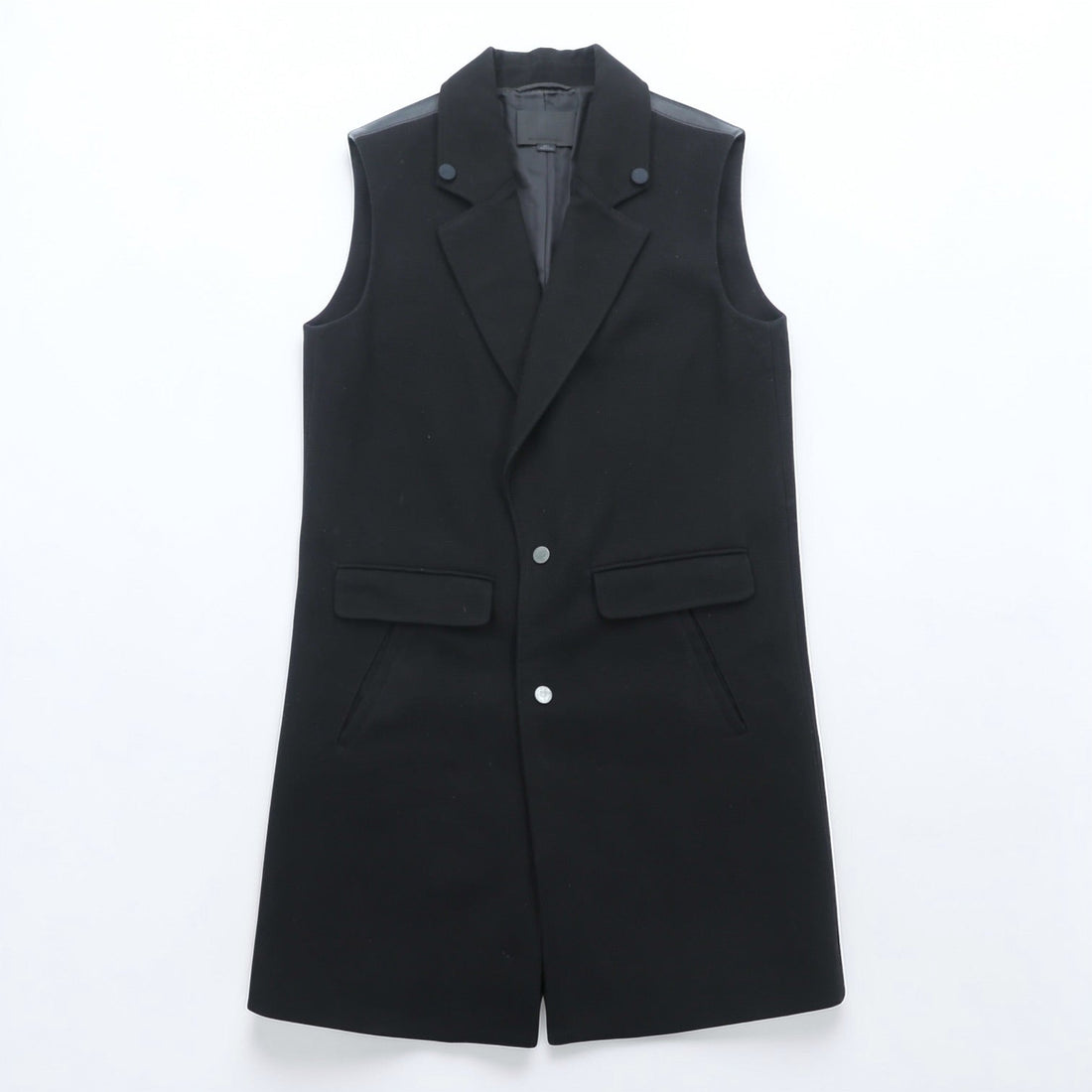 ALEXANDER WANG Sleeveless Coat S Snap Button