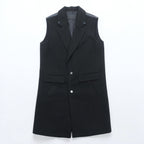 ALEXANDER WANG Sleeveless Coat S Snap Button