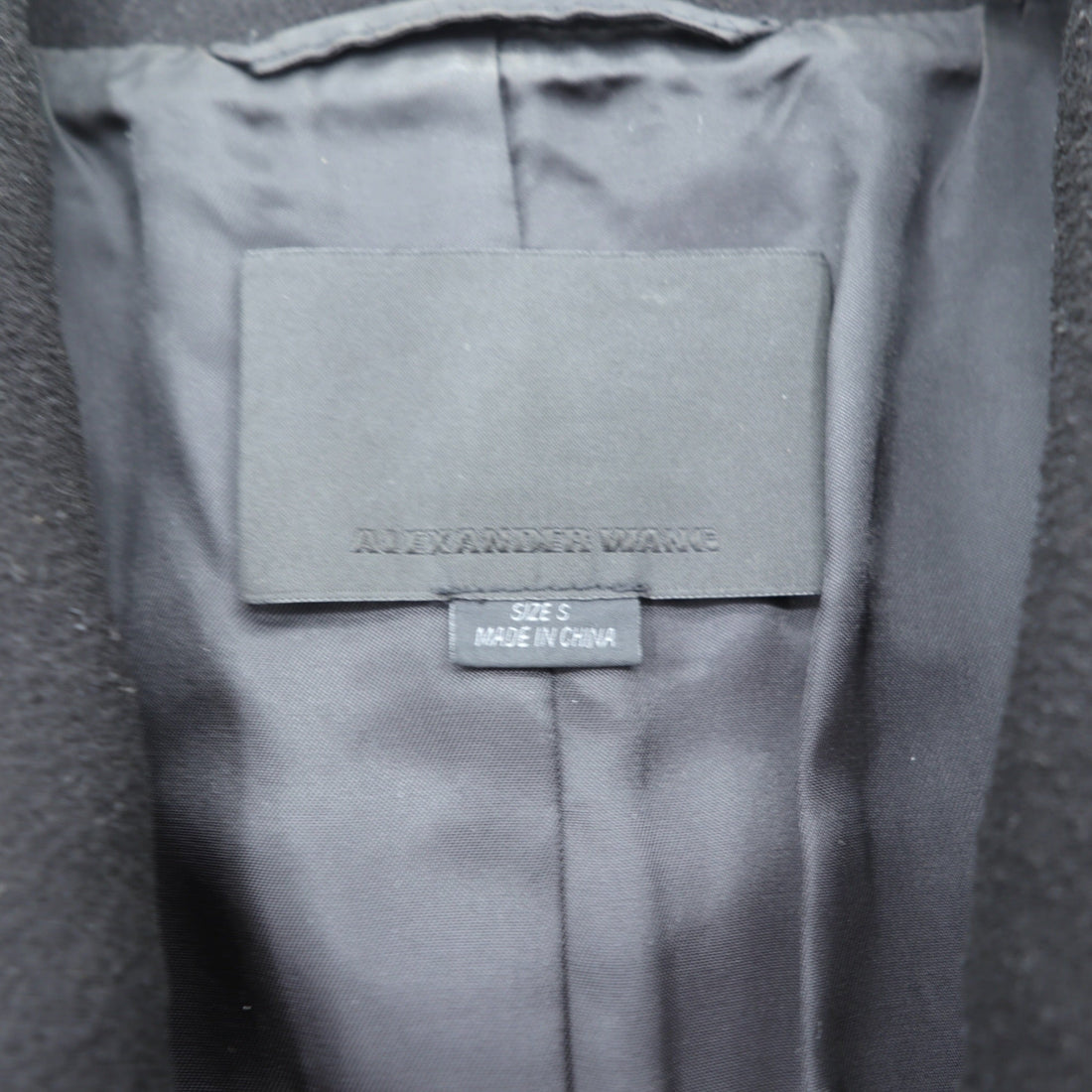 ALEXANDER WANG Sleeveless Coat S Snap Button