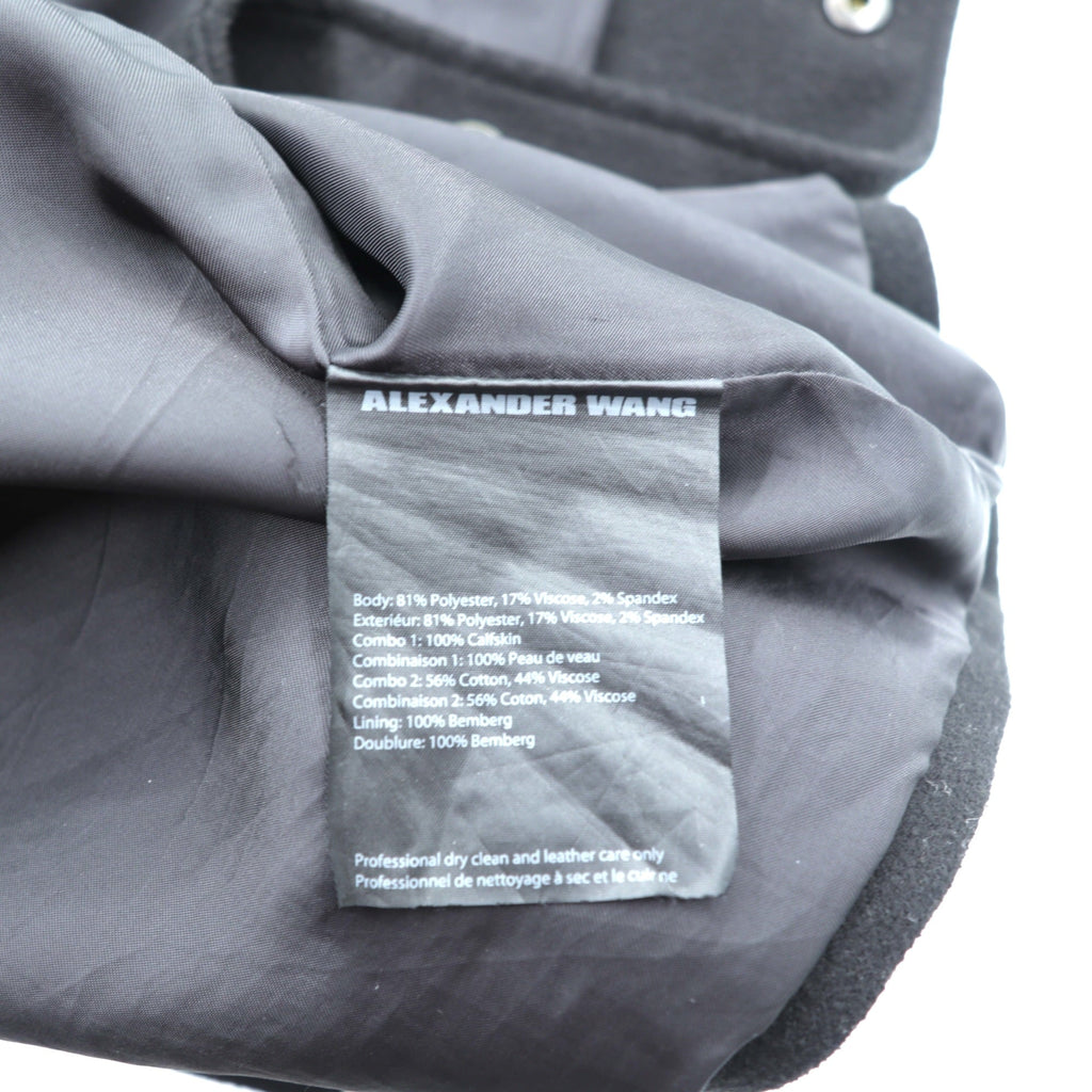 ALEXANDER WANG Sleeveless Coat S Snap Button