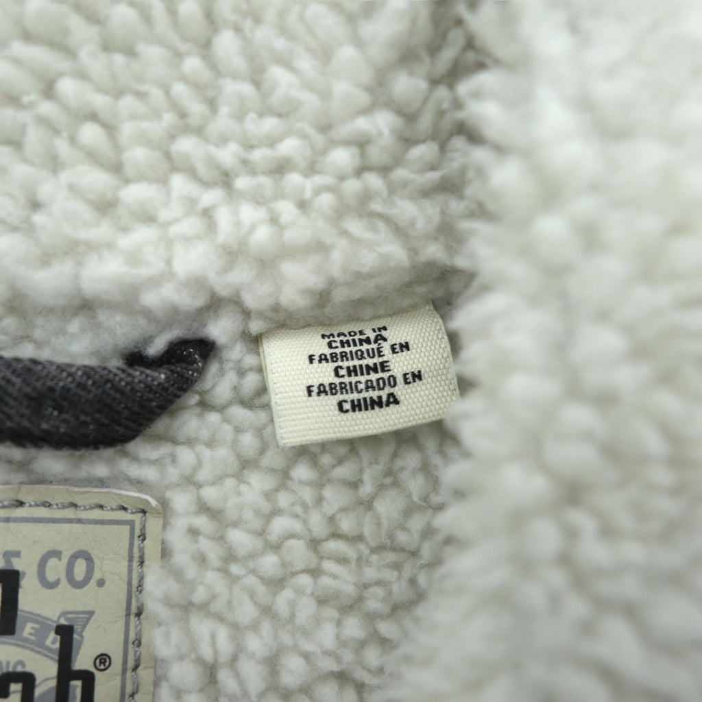 Levi's Sherpa Trucker Jacket, Fleece Lined Denim Jacket, G-Jean, M, Oversized, Silver Tab, A3180-0005