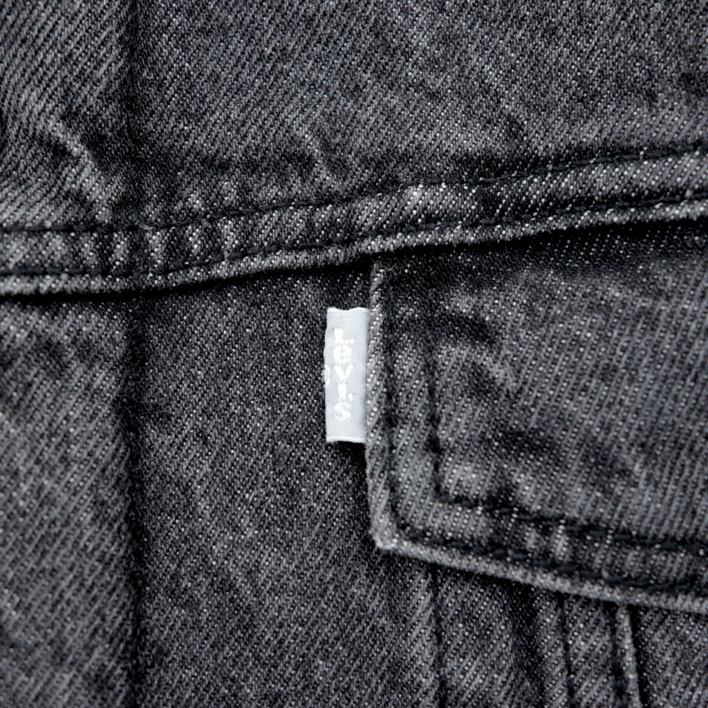 Levi's Sherpa Trucker Jacket, Fleece Lined Denim Jacket, G-Jean, M, Oversized, Silver Tab, A3180-0005