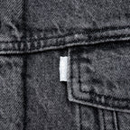 Levi's Sherpa Trucker Jacket, Fleece Lined Denim Jacket, G-Jean, M, Oversized, Silver Tab, A3180-0005