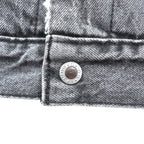 Levi's Sherpa Trucker Jacket, Fleece Lined Denim Jacket, G-Jean, M, Oversized, Silver Tab, A3180-0005
