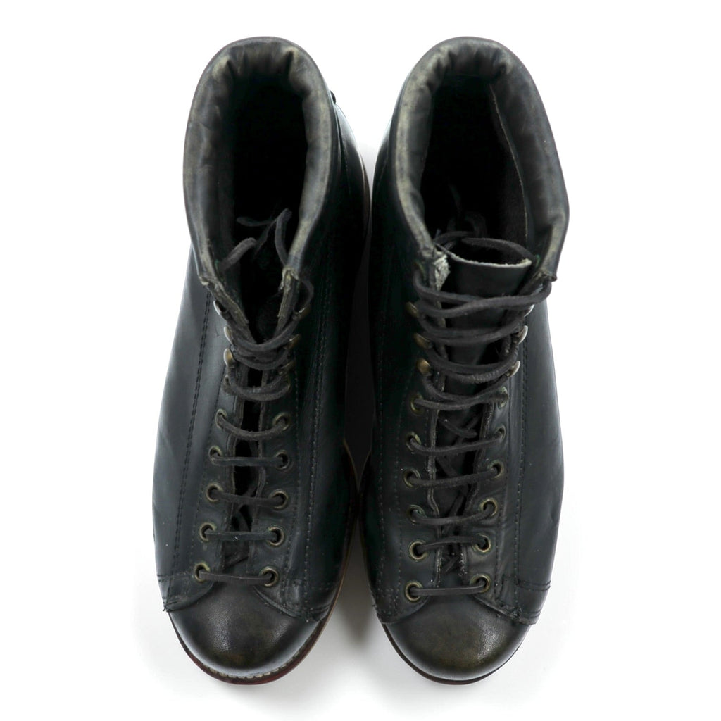CHIPPEWA USA製 モンキーブーツ レースアップブーツ 27cm ブラック VIBRAM ビブラムソール 91003