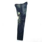 DSQUARED2 Distressed Denim Jeans Size 34/34 Made in Italy Destroyed Ripped Red Tag Fly
