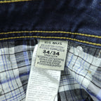 DSQUARED2 Distressed Denim Jeans Size 34/34 Made in Italy Destroyed Ripped Red Tag Fly