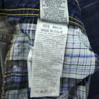 DSQUARED2 Distressed Denim Jeans Size 34/34 Made in Italy Destroyed Ripped Red Tag Fly