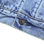 Levi’s Sherpa-Lined Trucker Jacket Denim Jacket, Size M, Indigo Blue