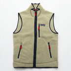 Patagonia レトロ パイル フリースベスト Retro Pile Fleece Vest S ナチュラル ベージュ フルジップ 22820