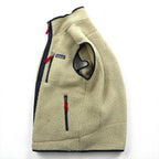 Patagonia レトロ パイル フリースベスト Retro Pile Fleece Vest S ナチュラル ベージュ フルジップ 22820