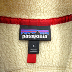 Patagonia レトロ パイル フリースベスト Retro Pile Fleece Vest S ナチュラル ベージュ フルジップ 22820