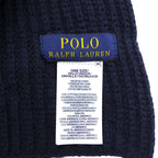 Polo Ralph Lauren Polo Bear Scarf Navy Rib Knit Tuxedo