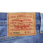 Levi Strauss Hi-Ball Roll Game Point Denim Pants, Size M, 57783-0025, Big E, Stretch
