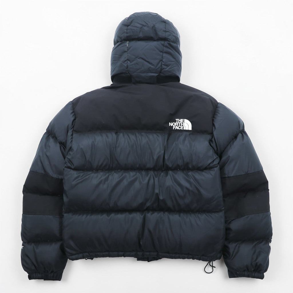 THE NORTH FACE 90年代 GORE DRYLOFT ヌプシ ダウンジャケット S ブラック ドローコード SUMMIT JACKET 700フィルパワー
