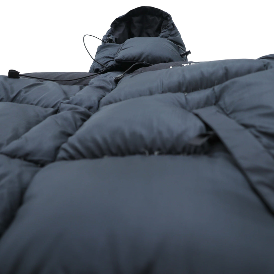THE NORTH FACE 90年代 GORE DRYLOFT ヌプシ ダウンジャケット S ブラック ドローコード SUMMIT JACKET 700フィルパワー
