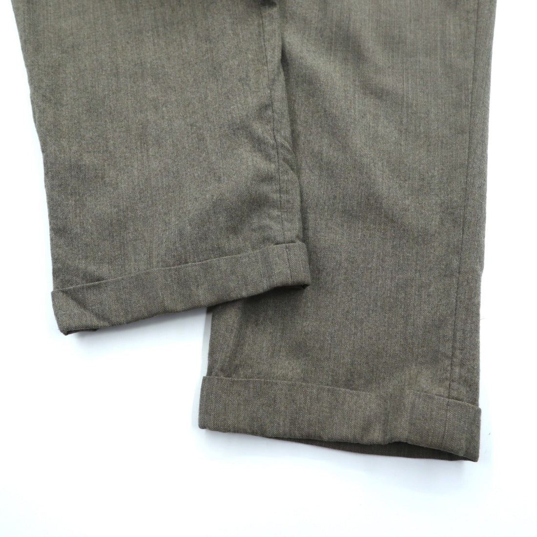 TOMMY HILFIGER 90s 2-Tuck Wide Slacks Pants, Size L, Rocket TALON Zip, Suspender Buttons