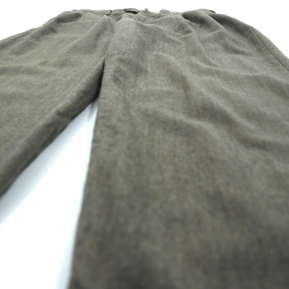 TOMMY HILFIGER 90s 2-Tuck Wide Slacks Pants, Size L, Rocket TALON Zip, Suspender Buttons
