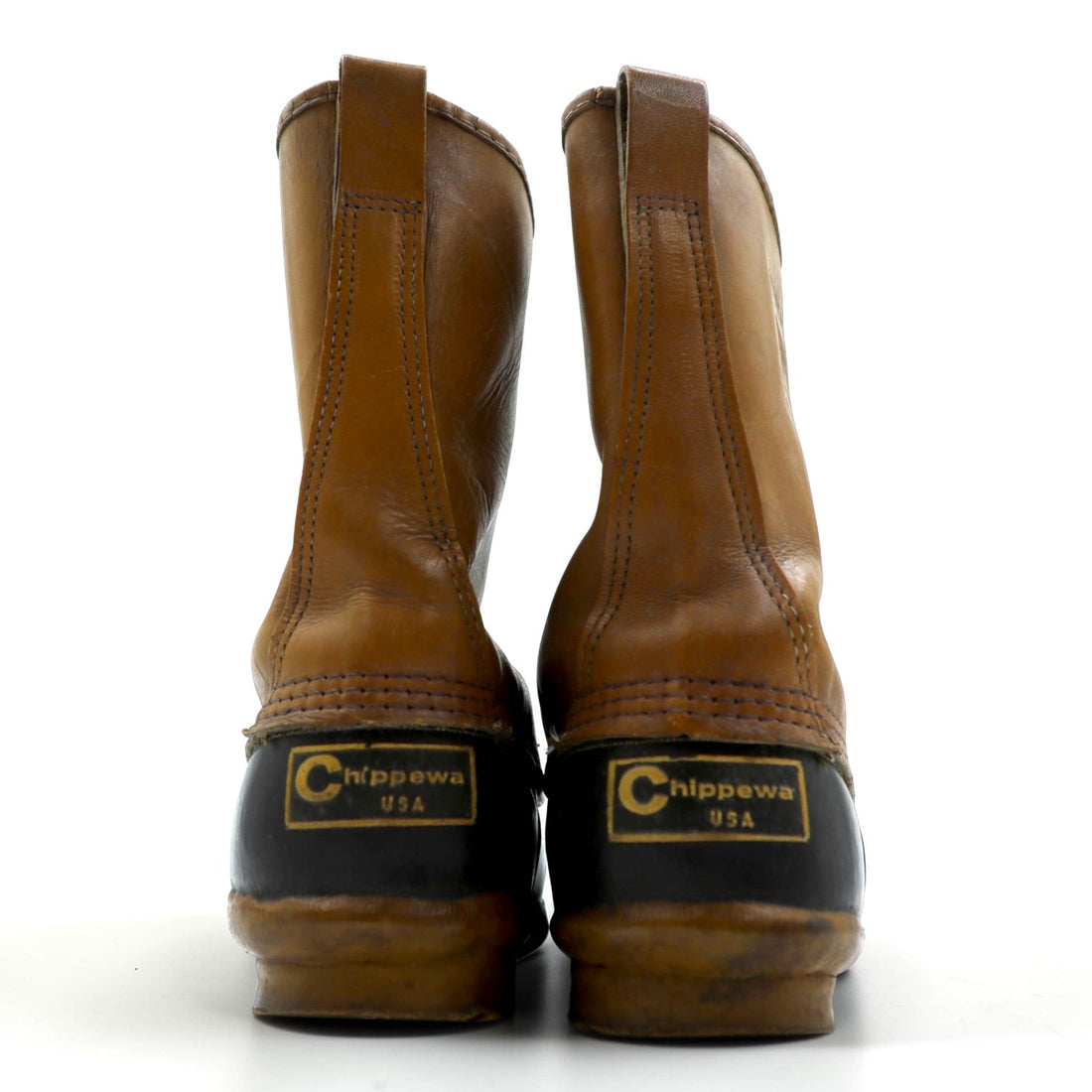 CHIPPEWA ダックブーツ レインブーツ 27cm ビーンブーツ 防水 ラバーソール インディアンロゴ