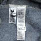 Levi Strauss 1st World War II Model Denim Jacket, Size L, Selvedge, Cinch Back, Selvedge, Type 1, A3174-0002, Big E, Red Selvedge, Double Pleats, Leather Patch, Dark Navy, Hemp